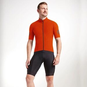 Black Sheep Cycling - Elements North/South Shell Jersey Orange